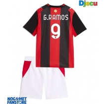 AC Milan Goncalo Ramos #9 Domaci Dres za djecu 2026-27 Kratak Rukav (+ Kratke hlače)